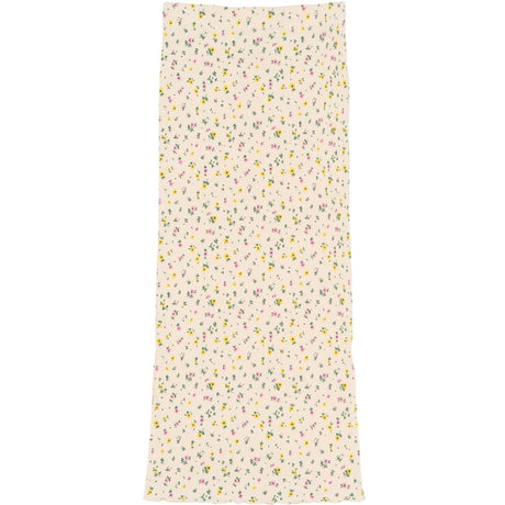 The New Gardenia Aop Tnsummer Long Rib Kjol