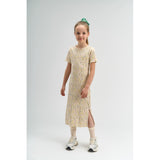 The New Gardenia Aop Tnsummer S_S Long Rib Klänning