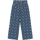 The New Medium Blue Denim Tnstine Wide Fit Jeans