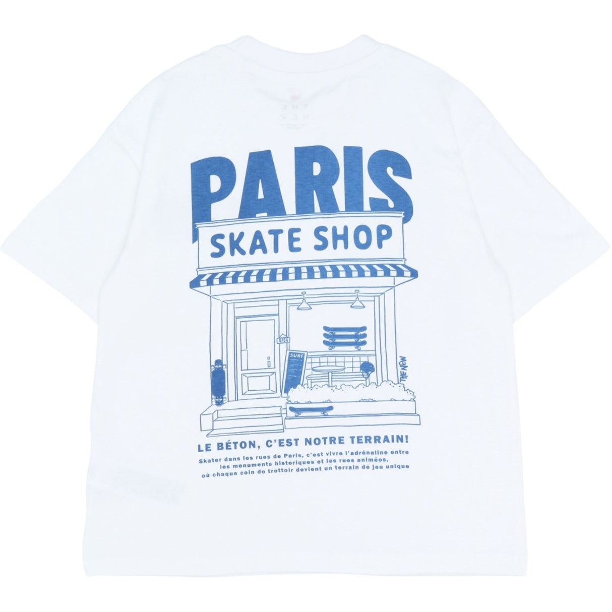 The New Bright White Tnseymore Os S_S Tee