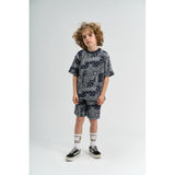 The New Navy Blazer Aop Tnsixten Shorts