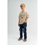 The New Dark Blue Denim Tnjosh Tapered Fit Jeans