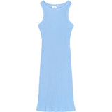The New Forever Blue Tntove S_L Rib Klänning
