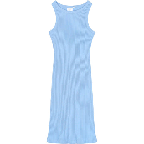 The New Forever Blue Tntove S_L Rib Klänning