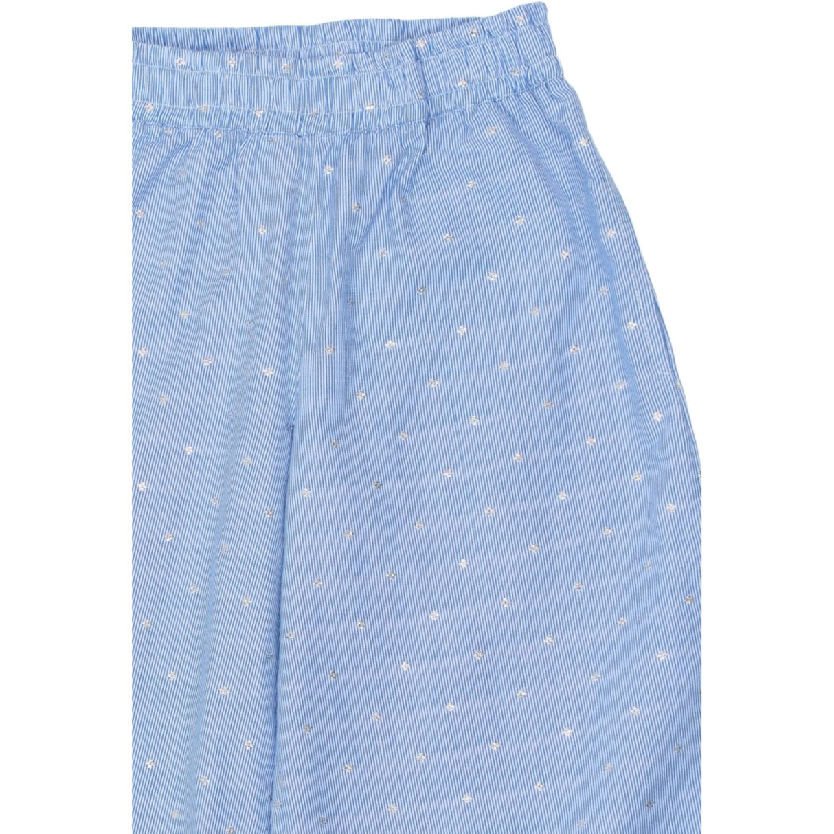 The New Forever Blue Striped Tntheresa Wide Byxor