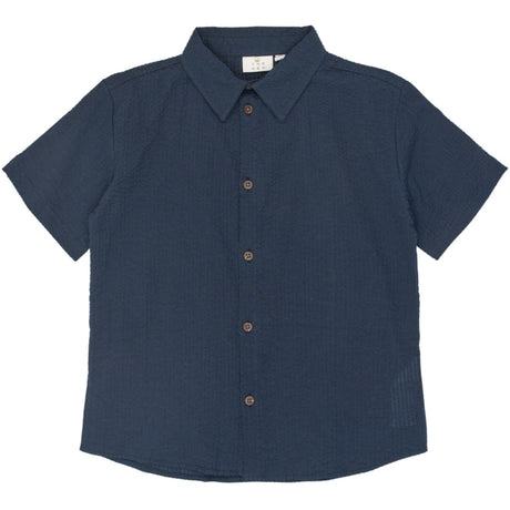 The New Navy Blazer Tntim S_S Skjorta
