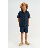 The New Navy Blazer Tntim S_S Skjorta