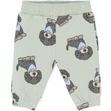 THE NEW Siblings Aqua Gray Aop Tnsbsofus Sweatpants