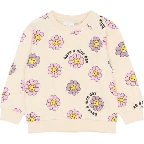 THE NEW Siblings Gardenia Aop Tnstsaga Sweatshirt