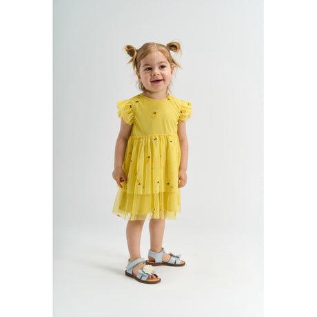 THE NEW Siblings Dusky Citron Emb Tnstsvea S_L Dress