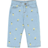 THE NEW Siblings Light Blue Denim Emb Tnstsaja Regular Fit Jeans