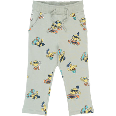 THE NEW Siblings Aqua Gray Aop Tnstsantiago Sweatpants