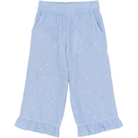 THE NEW Siblings Forever Blue Striped Tnstthea Loose Toddler Byxor