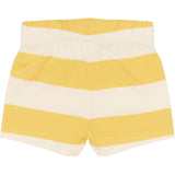 THE NEW Siblings Cream Gold Striped Tnsttrevor Jersey Shorts