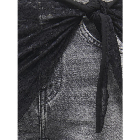 kids ONLY Black Triangle Kogrina Lace Kjol Halsduk Jrs