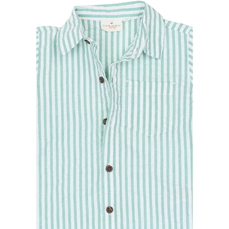 THE NEW Siblings Créme De Menthe Striped Tnsttate S_S Shirt