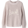 Lil'Atelier Hushed Violet Nmfemlen Emb Stickad Lil