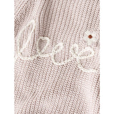 Lil'Atelier Hushed Violet Nmfemlen Emb Stickad Lil