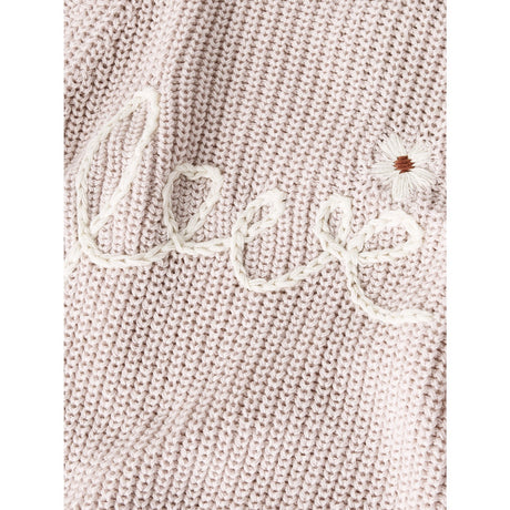 Lil'Atelier Hushed Violet Nmfemlen Emb Stickad Lil