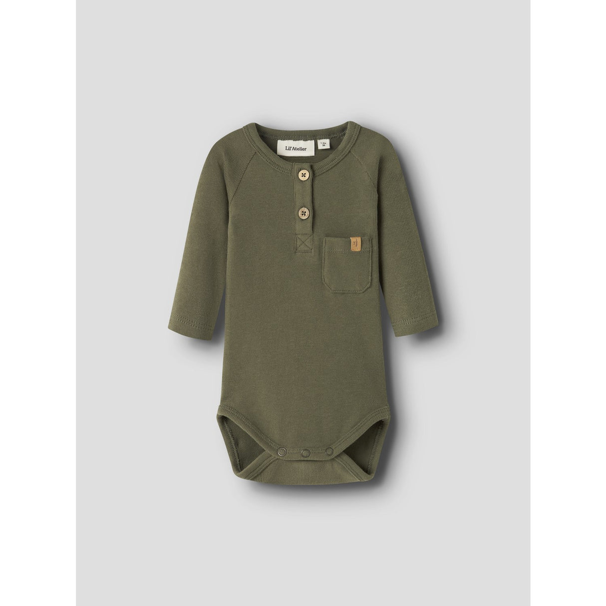 Lil'Atelier Winter Moss Nbmluno Ls Slim Body Lil