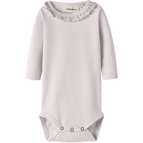 Lil'Atelier Hushed Violet Nbflayo Sup Ls Slim Body Solid Lil