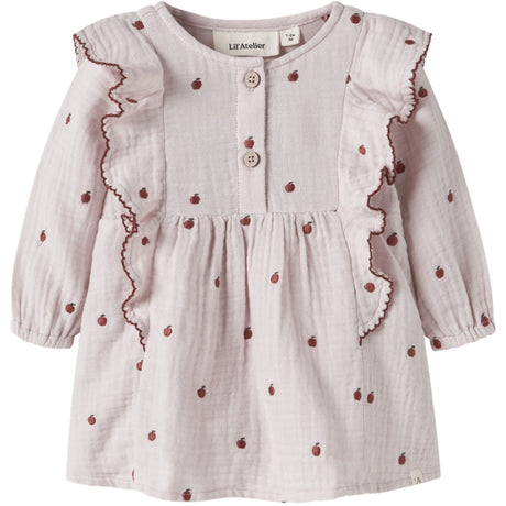 Lil'Atelier Hushed Violet Nbfkamma Ls Loose Body Klänning Lil