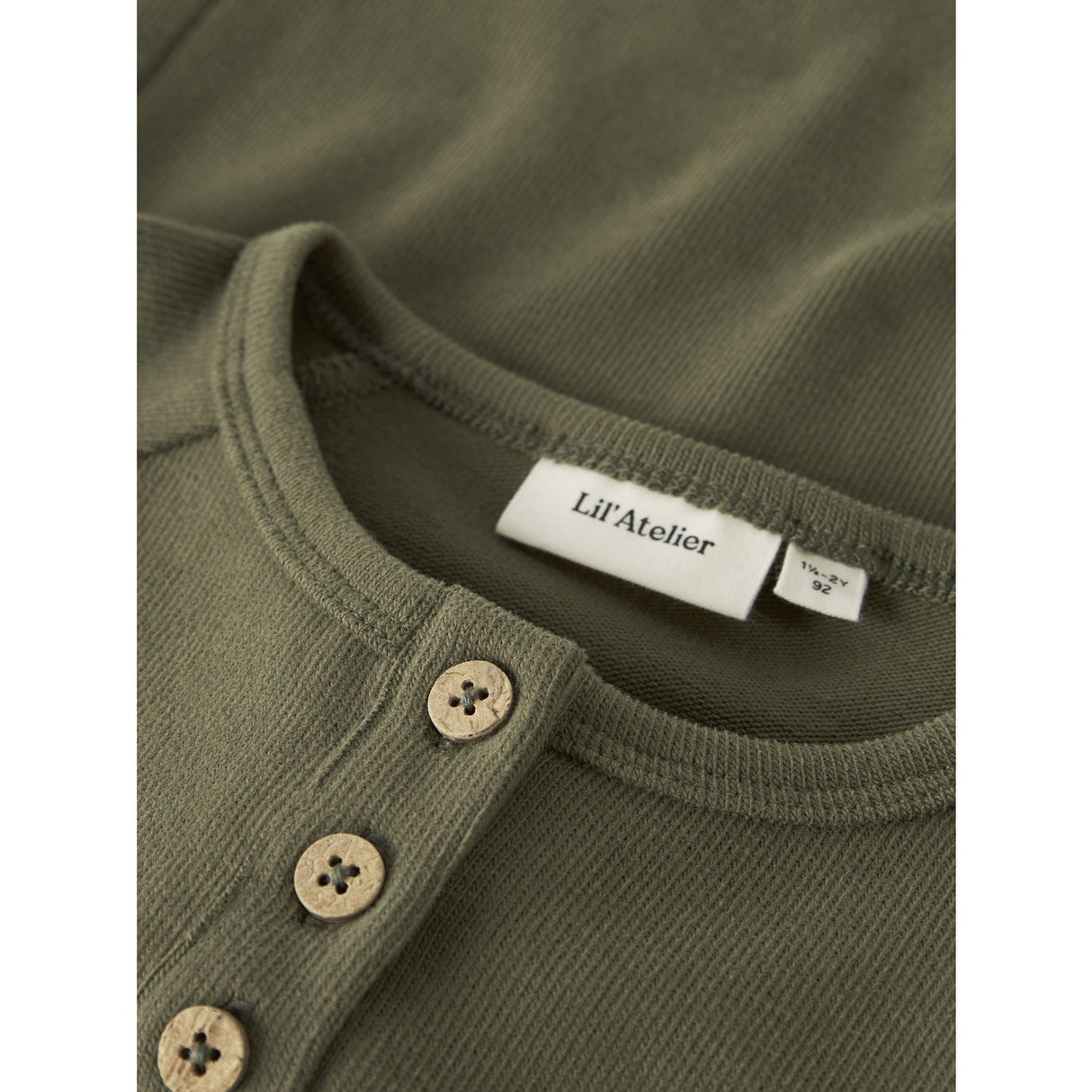 Lil'Atelier Winter Moss Nmmluno Ls Slim Topp Lil