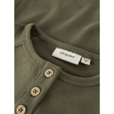 Lil'Atelier Winter Moss Nmmluno Ls Slim Topp Lil