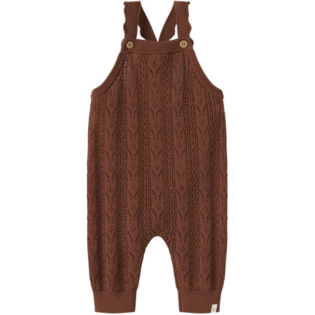 Lil'Atelier Maple Syrup Nbfkajsa Kas Stickad Overall Lil