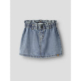 Lil'Atelier Medium Blue Denim Nmfkarole Dnm Kjol 2433-Cj Lil
