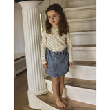 Lil'Atelier Medium Blue Denim Nmfkarole Dnm Kjol 2433-Cj Lil