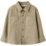 Lil'Atelier Twill Nmmkoa Ls Loose Skjorta Lil
