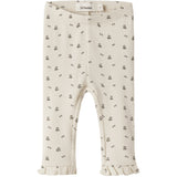 Lil'Atelier Turtledove Blue Flower Nbflago Mer Slim Leggings Lil
