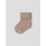 Name It Antique White Sesame Nbnnugat 2P Strumpor