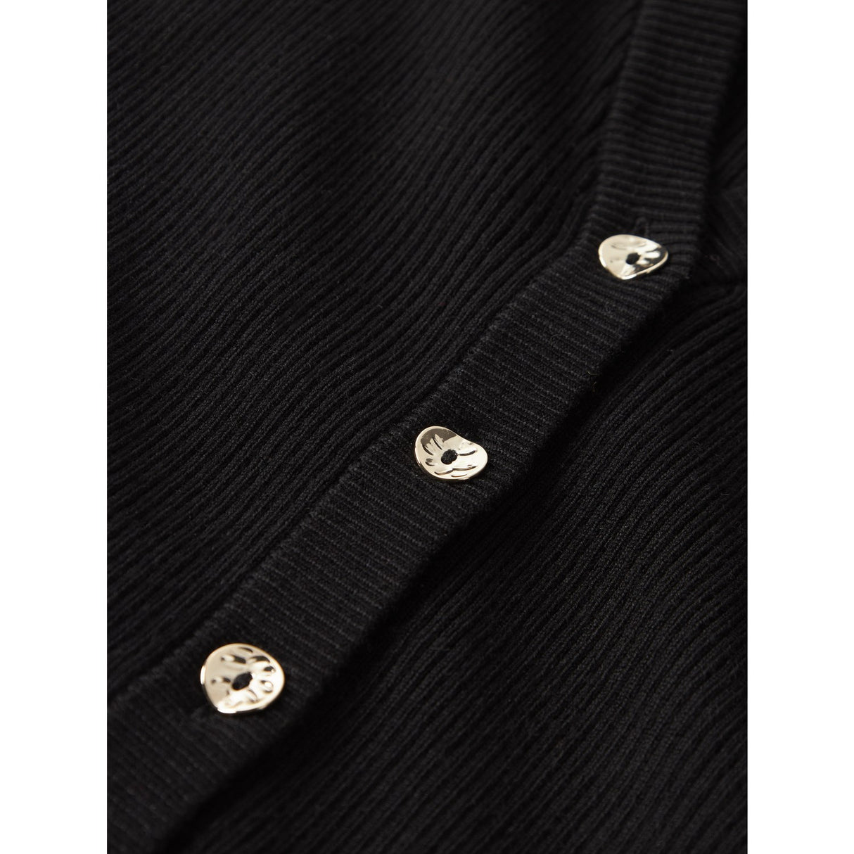 Name It Black Nkflarenlise Xsl Ls Stickad Card