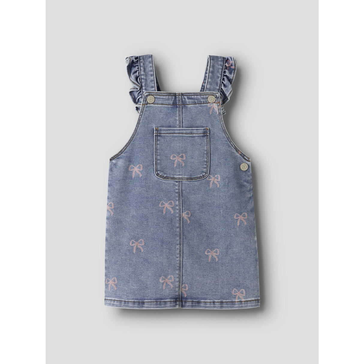 Name It Medium Blue Denim Bow Nmffaith Dnm Aop Spencer 6202-On K