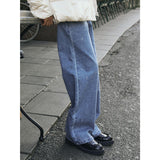 Name It Medium Blue Denim Nkfrose Wide Decor Jeans 4760-Im