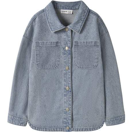 Name It Special Blue Grey Denim Nkfrain Os Dnm Jacka 4577-Im