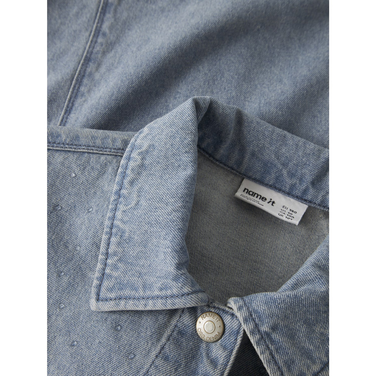 Name It Special Blue Grey Denim Nkfrain Os Dnm Jacka 4577-Im