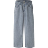 Name It Special Blue Grey Denim Nkfrose Wide Rain Jeans 4577-Im