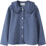 Name It Medium Blue Denim Nmfluna Ls Dnm Skjorta 4468-Yb