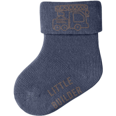 Name It Vintage Indigo Nbmkuttir Strumpor