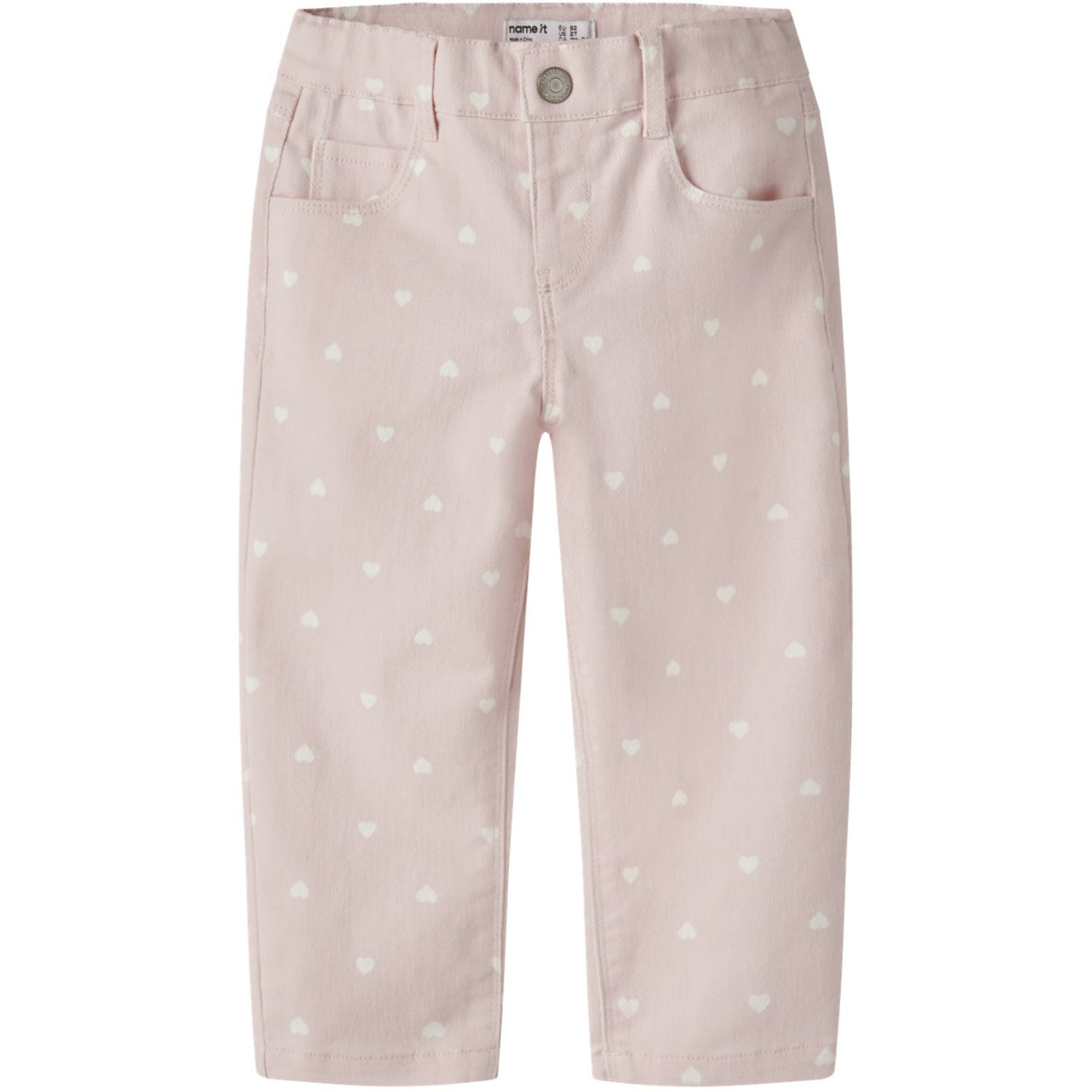 Name It Lotus Hearts Nmfbella Mom Twill Aop Byxor 3217-Yf