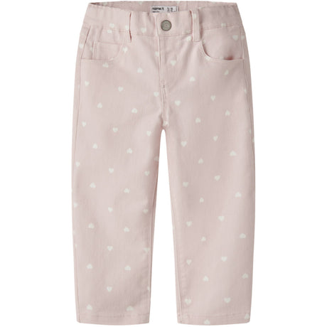 Name It Lotus Hearts Nmfbella Mom Twill Aop Byxor 3217-Yf