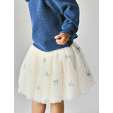 Name It Antique White Vintage Indigo Nmfkira Tyll Kjol