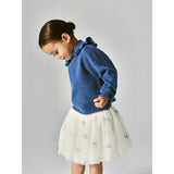 Name It Antique White Vintage Indigo Nmfkira Tyll Kjol