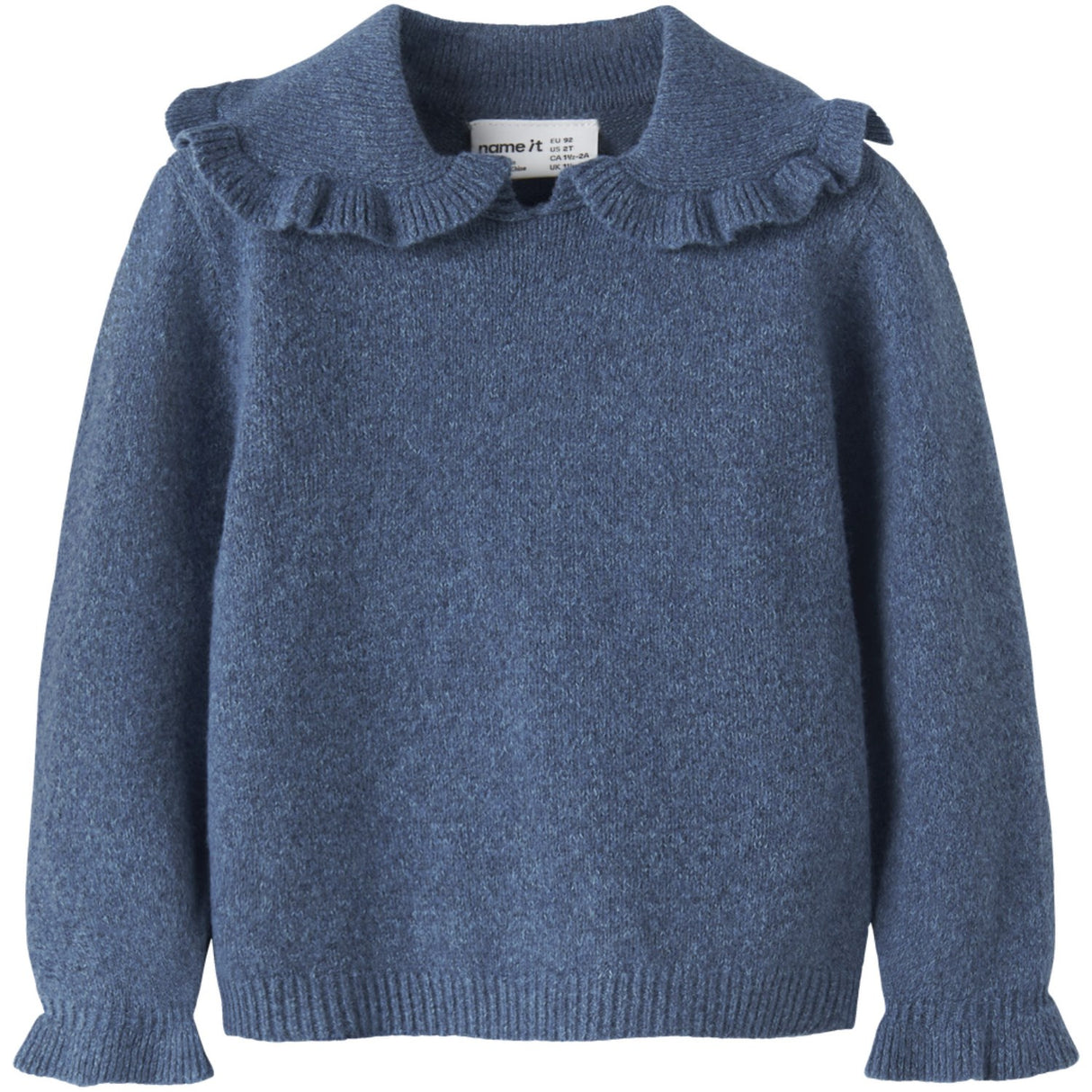 Name It Vintage Indigo Nmfkirstena Ls Stickad
