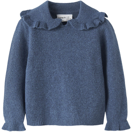 Name It Vintage Indigo Nmfkirstena Ls Stickad