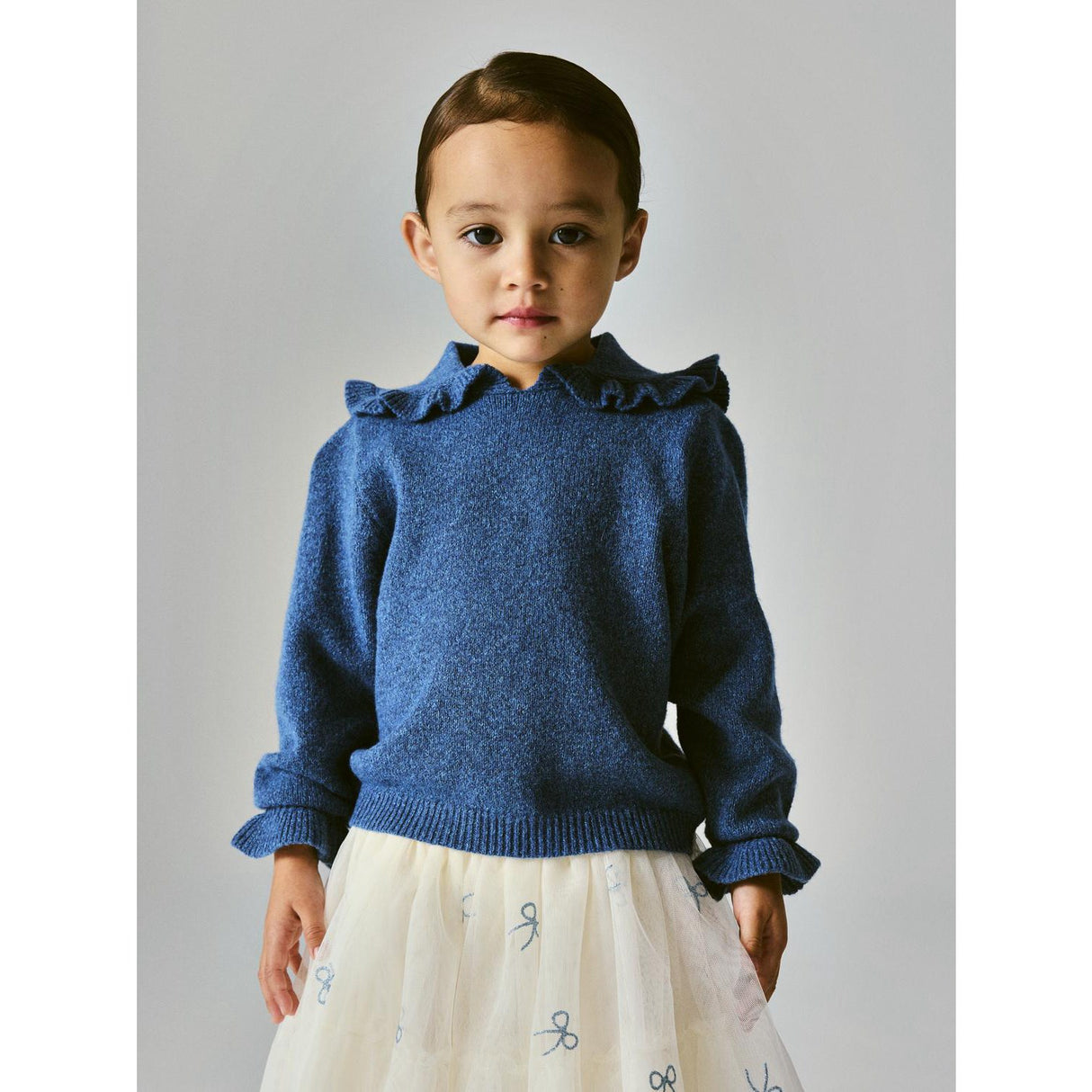 Name It Vintage Indigo Nmfkirstena Ls Stickad