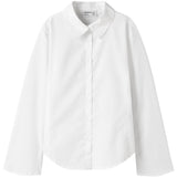 Name It Bright White Nkflimon Ls Skjorta